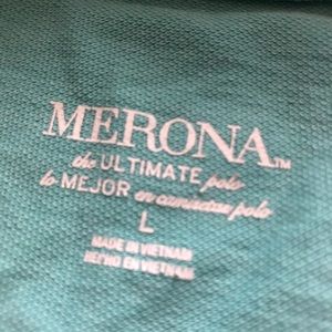 Merona light blue polo men’s large